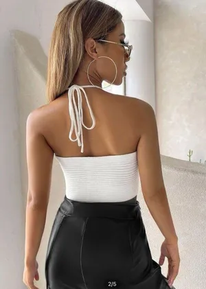 White Tank Top thumbnail 2