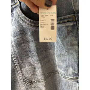 Maurice's Womens Plus Size 18W *nwt* Capri‎ Mid-Rise Jeans thumbnail 4