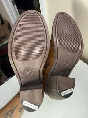 Frye Rosalia Bootie Cognac Suede Sample Sale sz 6 thumbnail 5