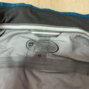 REI eVent Waterproof Breathable‎ Jacket Women's Small Blue Outdoor Active thumbnail 4