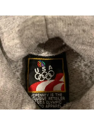Vintage USA Olympics sweatshirt Gray Size M thumbnail 3