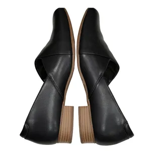 Clarks Collection Juliet Palm Loafer Shoes 9.5 Black Leather Comfort Slip On thumbnail 7