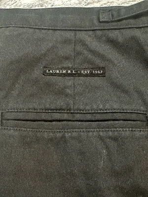 Lauren Ralph Lauren Black Cargo Wide-Leg Men’s Pants thumbnail 10