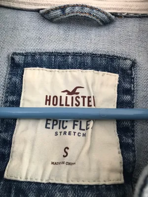 Hollister Jean Jacket Built In Hoodie thumbnail 3