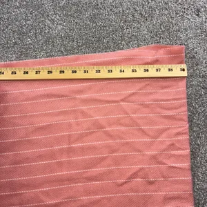 Abercrombie & Fitch Peach Striped Scarf Fringe‎ Womens Cozy Wool Blend Casual thumbnail 4