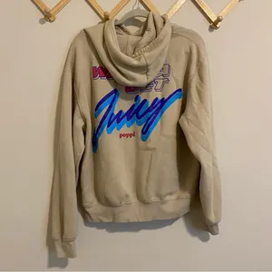 Poppi Tan Graphic Hoodie size Large thumbnail 8