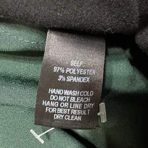 Lulus Women Green Striped Side Pocket Dress Pants Trousers Size M Dressy Casual thumbnail 6