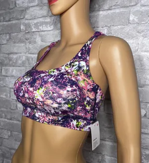 Lululemon Energy Bra Luxtreme NWT Size 2 Purple TRRM *Limited Edition* thumbnail 1