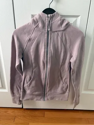 Lululemon Scuba Hoodie *Light Cotton Fleece in Smoky Blush thumbnail 2