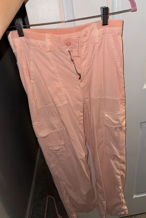 American Eagle Pink Pants Cargo thumbnail 2