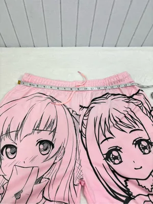 NGOrder Manga Anime Pink Jogger Sweatpants Size 12 thumbnail 11