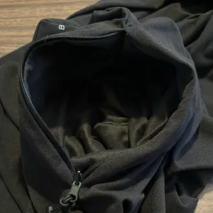 Beyond Yoga Black Infinity Scarf With Cellphone Zippered Pocket thumbnail 5