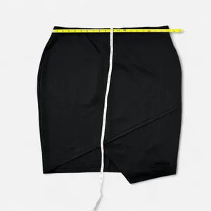 Bisou Bisou black mini pencil skirt plus size women 1Xlarge black fitted business casual thumbnail 3