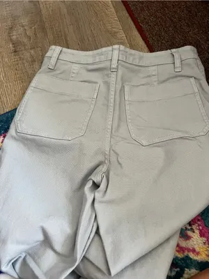 Madewell Slim Emmett Wide-Leg Crop Pants 27 thumbnail 6