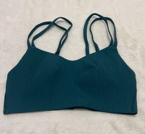 Teal like a cloud lululemon sports bra thumbnail 1