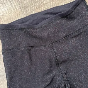 Aerie Chill.Play.Move black sparkly‎ leggings size small thumbnail 7