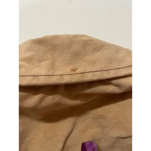 Vintage Handmade Tan/Light Brown Shirt Jacket Size M thumbnail 8