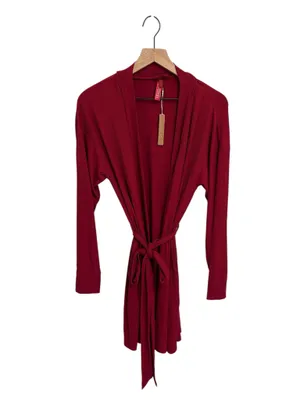 Skims Soft Lounge Short Robe Brick M Sold out New With Tags thumbnail 6