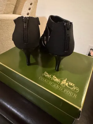 Coach & Four Womens Peep Toe Stilleto Heels size 10. thumbnail 7