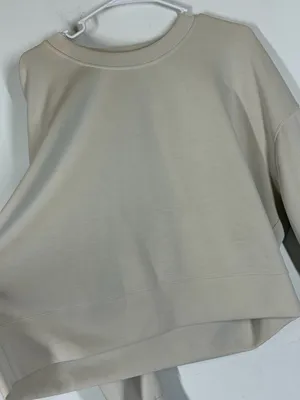 *Flawed* Lululemon Softstreme Perfectly Oversized Cropped Crew Size 10 thumbnail 6