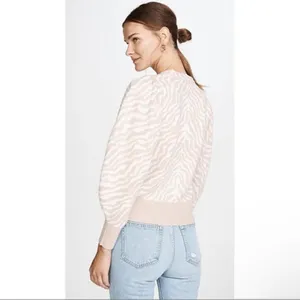 Ulla Johnson Massey Pullover Sweater Blanc‎ Size XS P thumbnail 5