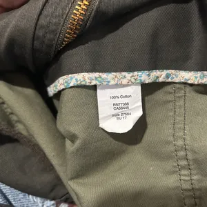J.Crew Factory Relaxed Boyfriend Field Jacket Small Olive Green Cotton Utility thumbnail 7