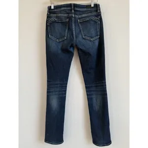 Buckle Black Jeans Fit No.53 Straight Women’s 28x32 Dark Wash Mid Rise Stretch thumbnail 6