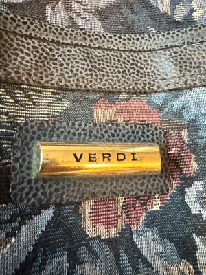 Vintage Tapestry Bag Blue thumbnail 2