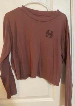 PINK red long sleeve thumbnail 1