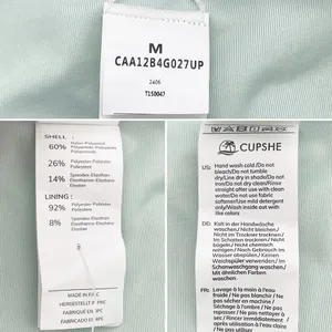 NWT Cupshe Moroccan Blue Underwire Bikini Set L Top M Bottom Floral M/L Swim NEW thumbnail 13