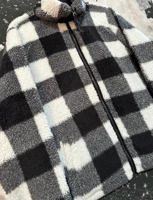 Members Mark Cozy Sherpa Full Zip Jacket thumbnail 3