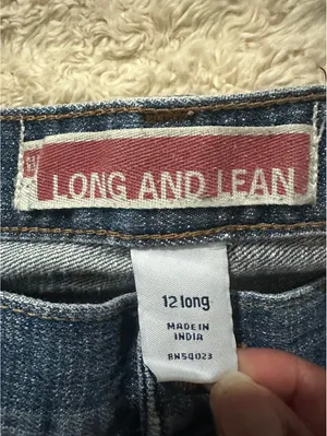 GAP Long and Lean medium wash bootcut denim jeans Size 12 Long Y2K 2000s retro thumbnail 4