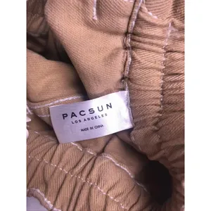 PacSun Jogger Pants‎ Womens Medium Tan Contrast Stitch 850HO198347 thumbnail 3