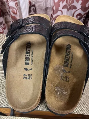 Birkenstock Arizona Metallic Stones Black Bronze Sandals Size 37 thumbnail 3