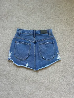 Carmar Denim RhineStone Skirt thumbnail 4