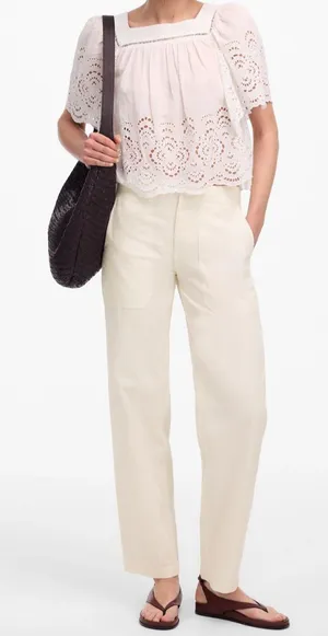 Madewell Tapered-Leg Utility Pants Size 31 thumbnail 1