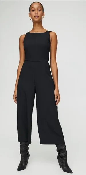 Aritzia Wilfred Ecoulment Wide Leg Jumpsuit Size 0 thumbnail 1
