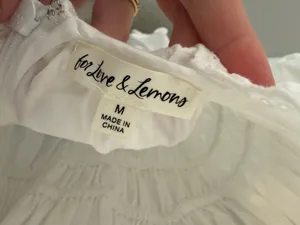For Love & Lemons Mini Dress White thumbnail 5