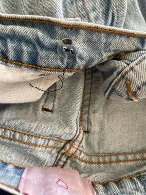 Revice Crossover Waistband Light Wash High waist jeans thumbnail 8