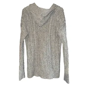 Vintage Lauren Ralph Lauren Cable Knit‎ Hooded Sweater Womens L Fall Cozy Chunky thumbnail 4