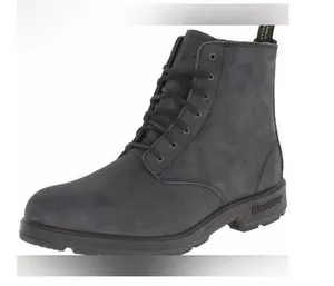 NWT Blundstone 1931 Grey Leather Lace Up Boots Size 3.5AUS6.5 US thumbnail 1