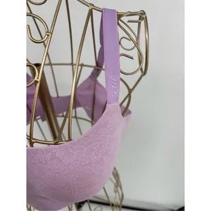 Aerie Smoothez Wireless Bra Large Purple thumbnail 6