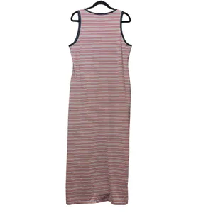 Tommy Hilfiger‎ Tank Maxi Dress Striped Sleeveless Casual Pocket Large Red White thumbnail 8