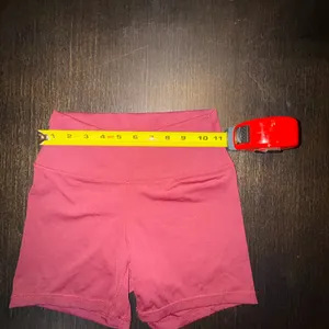 Muse High-Waist Bike Shorts in Rose thumbnail 5