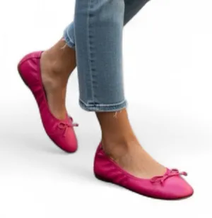 White Mountain Slip on  Pink Ballet Flats(Size 7.5M) thumbnail 1