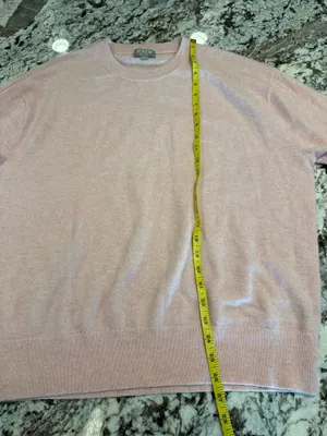 J.Crew 100% Cashmere Crewneck Sweater Pink Size M thumbnail 5