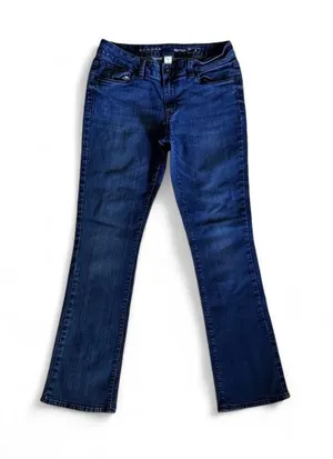 Sonoma Dark Wash Bootcut Jeans size 8 w/ button back pockets thumbnail 1