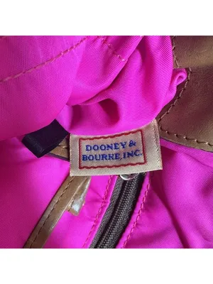 Dooney & Bourke Black Nylon Small Shoulder Bag Duck Logo Y2K Purse thumbnail 9