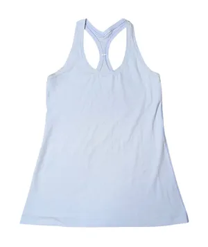 Lululemon Cool Racerback Tank Women 6 Blue Good Luon Yoga Workout Top thumbnail 1