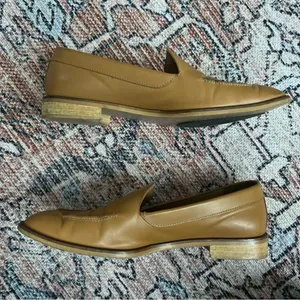 Everlane The Modern Loafer Camel Size 8.5 Distressed Made in Italy thumbnail 8